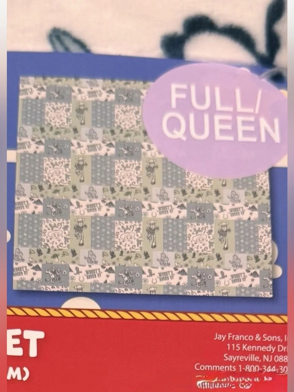 Toy Story 5 Stars Full/Queen 90x90 inch Plush Blanket